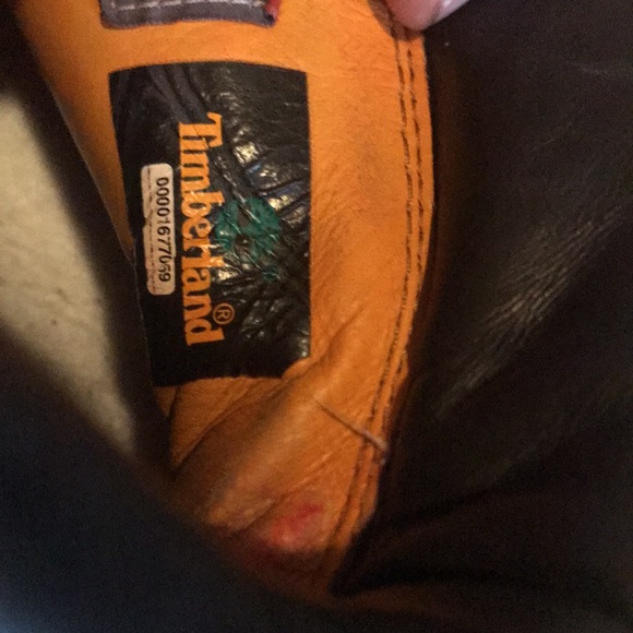 Red timberland boots - Picture 2 of 4